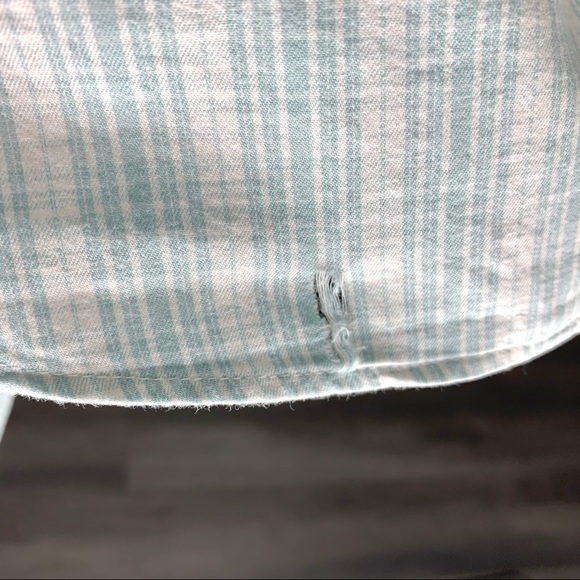 Michael Kors Striped Button Down Long Sleeve Shirt - Picture 5 of 5